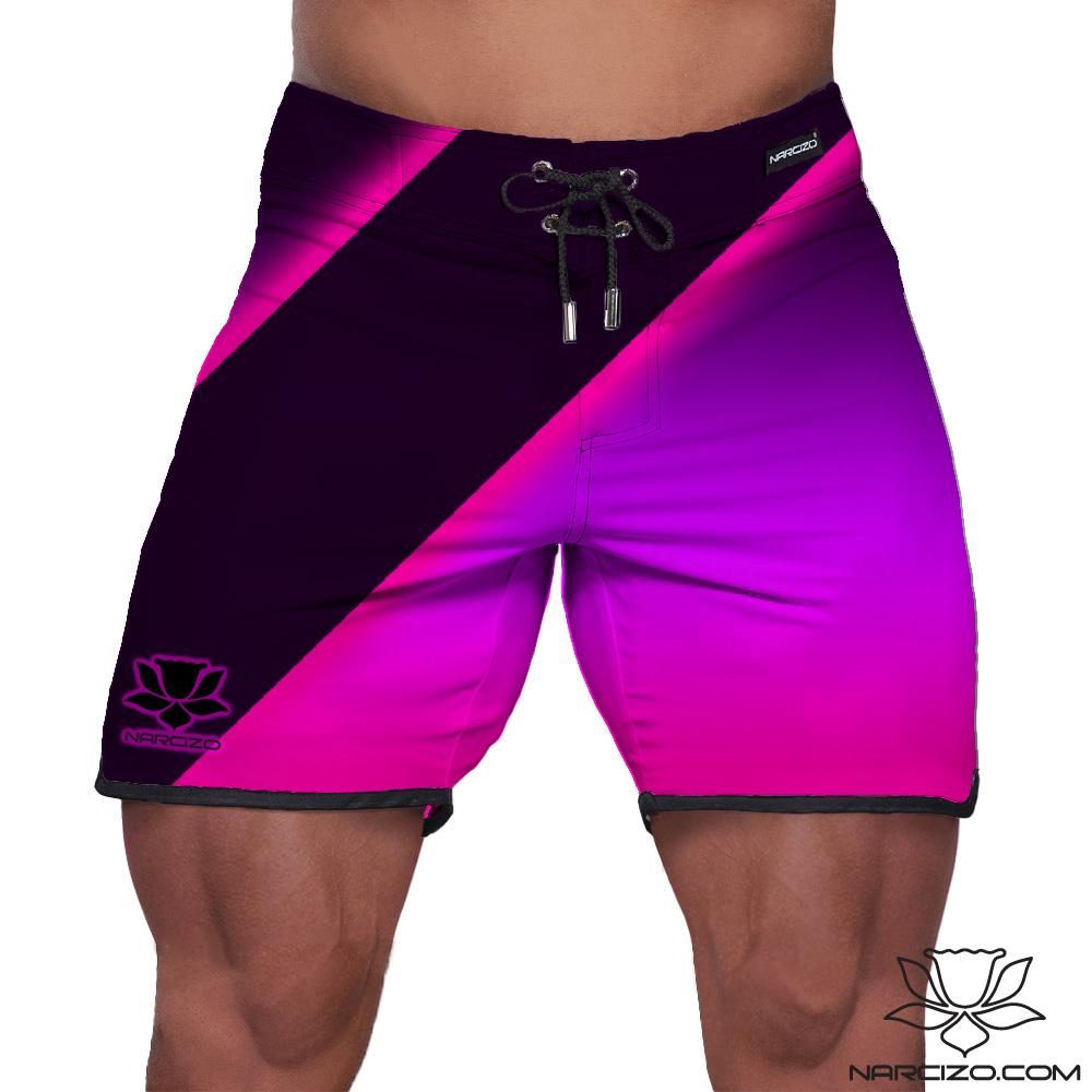 Spodenki startowe do men's physique Pink Tusi 17 cali